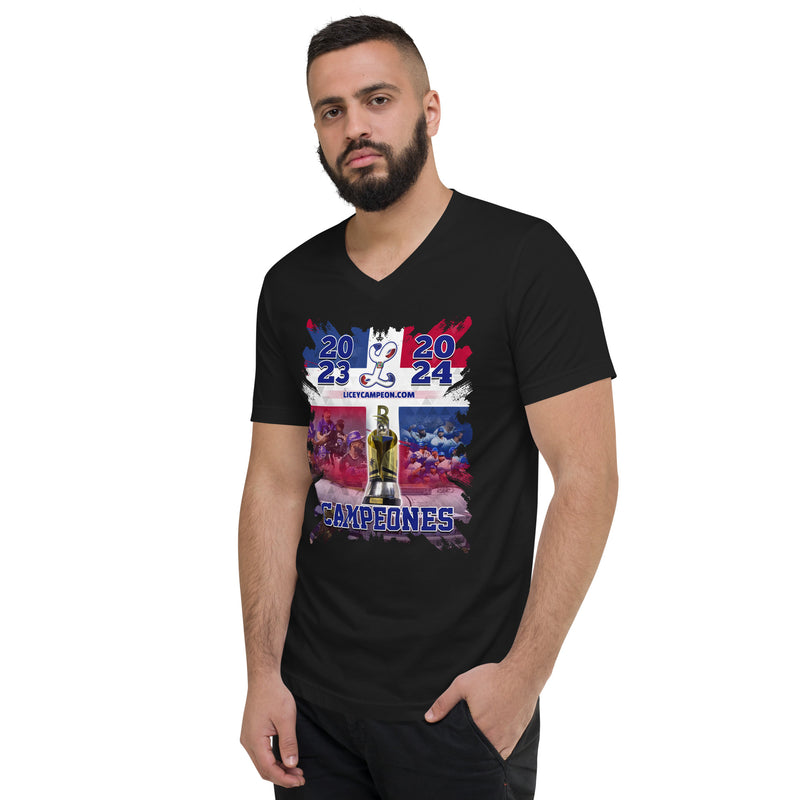 Licey Campeon | Beisbol Dominicano | Dominican Baseball | Short-Sleeve Unisex T-Shirt