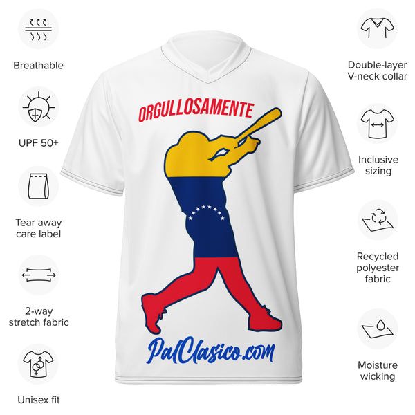 Orgullosamente Venezolano | Beisbol Venezuelano | Venezuelan Baseball | Venezuelan's Dream Team | Venezuelan Dry Fit Mesh Sports Jersey