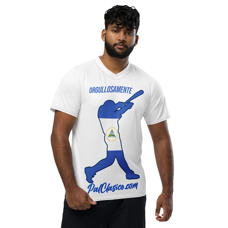 Orgullosamente Nicaragüense | Beisbol Nicaragüense | Nicaraguan Baseball | Nicaraguans Dream Team |  Nicaraguan  Dry Fit Mesh Sports Jersey