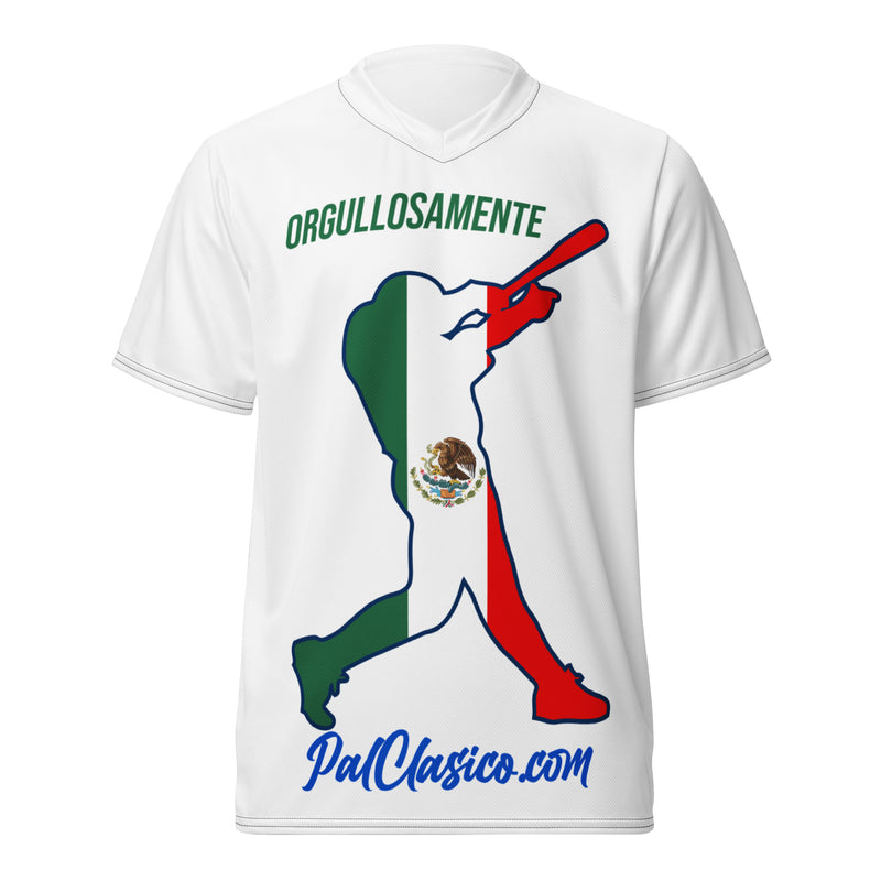 Orgullosamente Mexicano | Beisbol Mexicano | Mexican Baseball | La Raza Dry Fit Mesh Sports Jersey