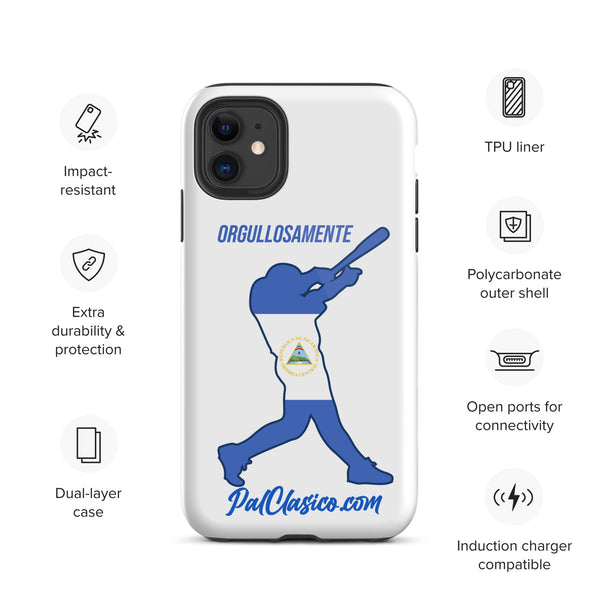 Orgullosamente Nicaragüense | Beisbol Nicaragüense | Nicaraguan Baseball | Nicaraguans Dream Team | Tough iPhone Case