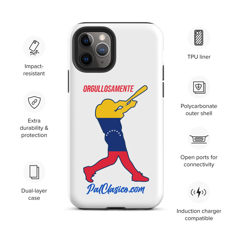 Tough iPhone Case | Orgullosamente Venezolano | Beisbol Venezuelano | Venezuelan Baseball | Venezuelan's Dream Team