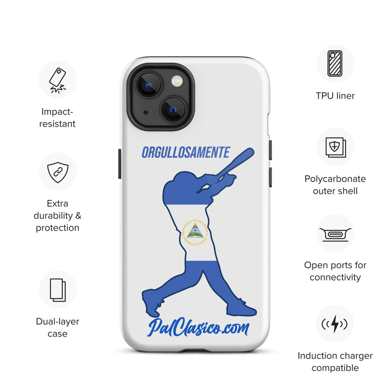 Orgullosamente Nicaragüense | Beisbol Nicaragüense | Nicaraguan Baseball | Nicaraguans Dream Team | Tough iPhone Case