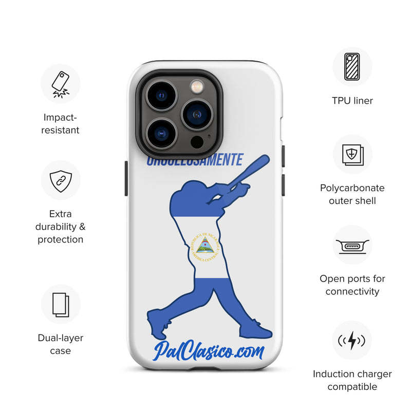 Orgullosamente Nicaragüense | Beisbol Nicaragüense | Nicaraguan Baseball | Nicaraguans Dream Team | Tough iPhone Case