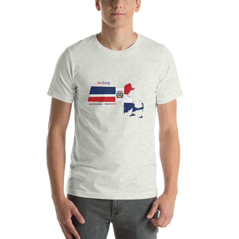 Massachusetts Born | Dominican Heritage | Mi Herencia | Mis Raices | Men's T-Shirt