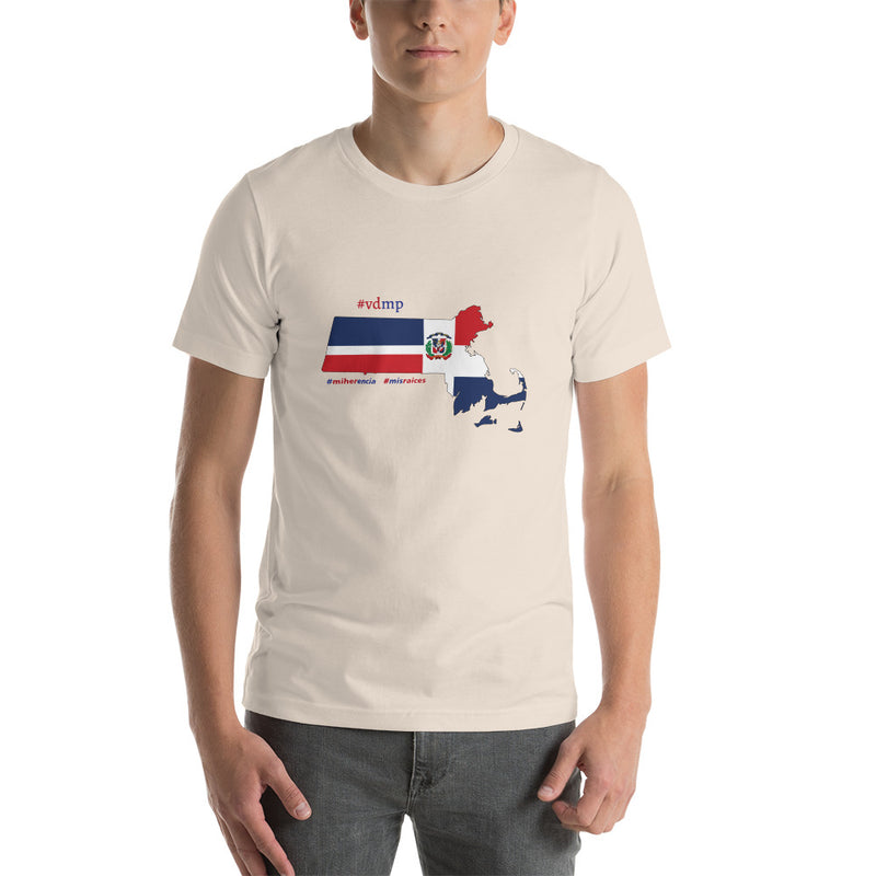 Massachusetts Born | Dominican Heritage | Mi Herencia | Mis Raices | Men's T-Shirt