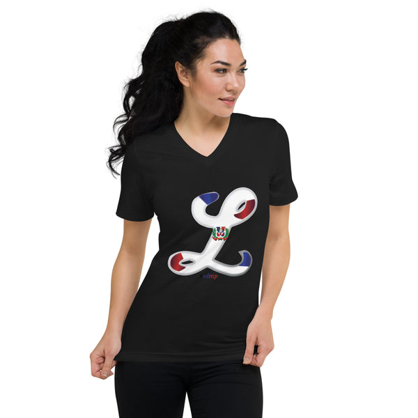 Licey | Beisbol Dominicano | Dominican Baseball | Women's Short Sleeve V-Neck T-Shirt
