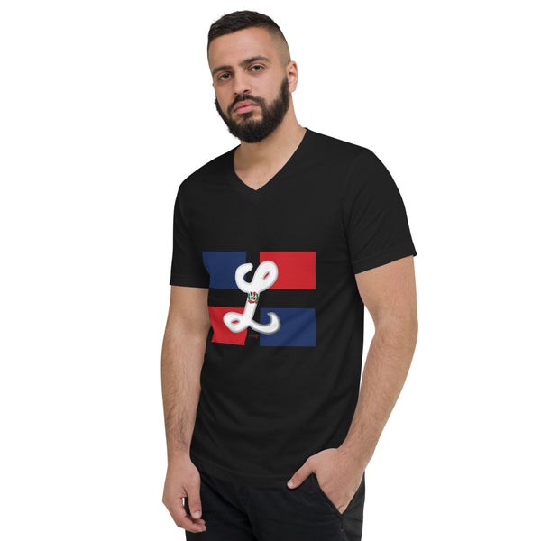 Licey | Beisbol Dominicano | Dominican Flag l |  V-Neck T-Shirt