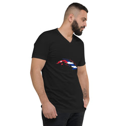 Cuba | Mi Herencia | Mis Raices | Patria y Vida | Men's V-Neck T-Shirt