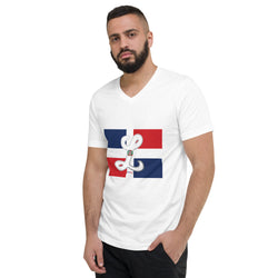 Licey | Beisbol Dominicano | Dominican Flag l |  V-Neck T-Shirt