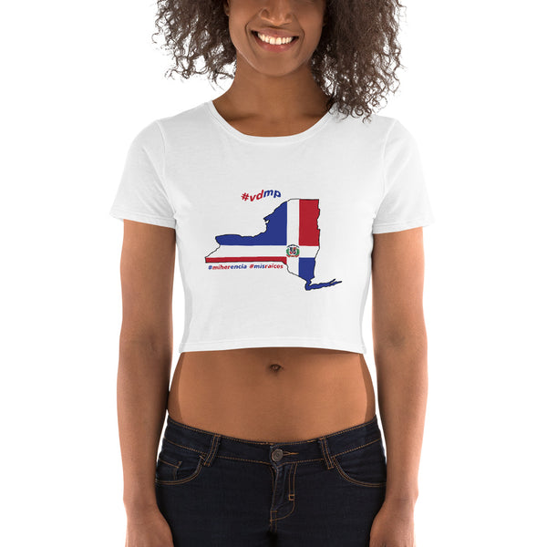 Dominican Heritage | New York Born | Mi Herencia | Mis Raices | Women’s Crop Tee